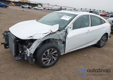 2017 Honda Civic Ex from USA, damaged, VIN 2HGFC2F72HH559348